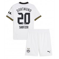 Borussia Dortmund Marcel Sabitzer #20 Tredjedraktsett Barn 2024-25 Kortermet (+ Korte bukser)